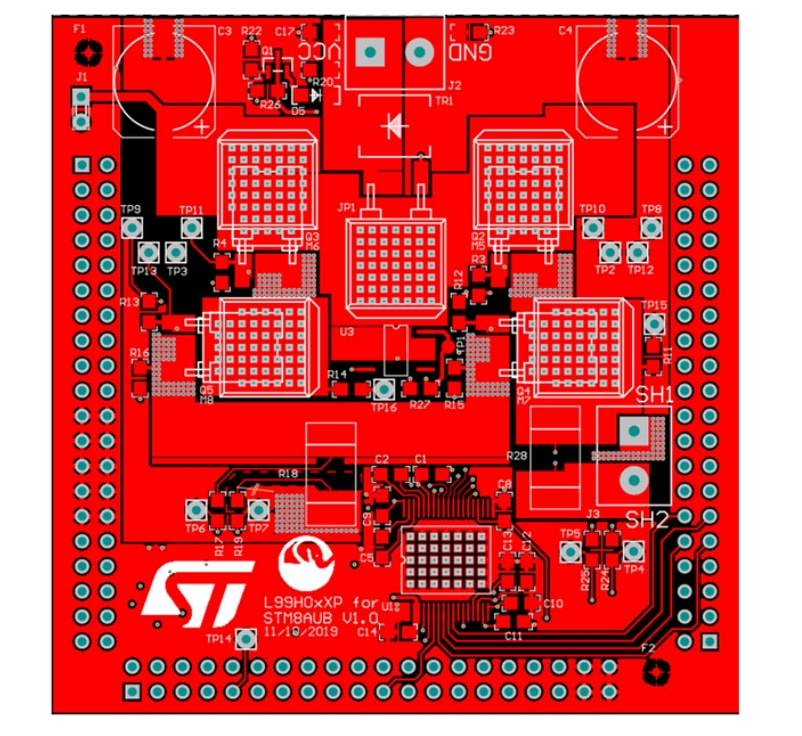 STMicroelectronics EVAL-L99H02XP 평가 보드